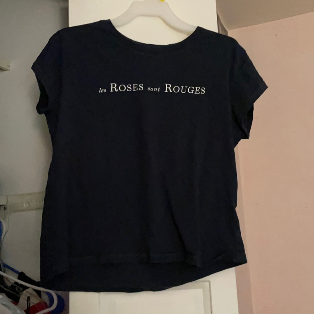 cropped tee